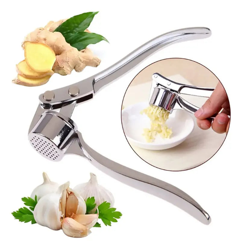1pc Garlic Press and Peeler Kitchen Tool Accessory